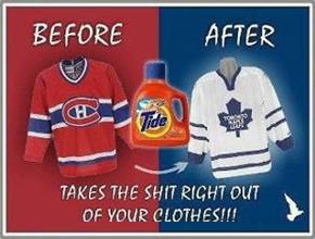 Laundry is done.